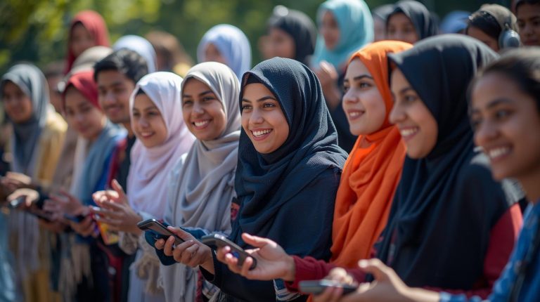 create a image of muslim youth (1)