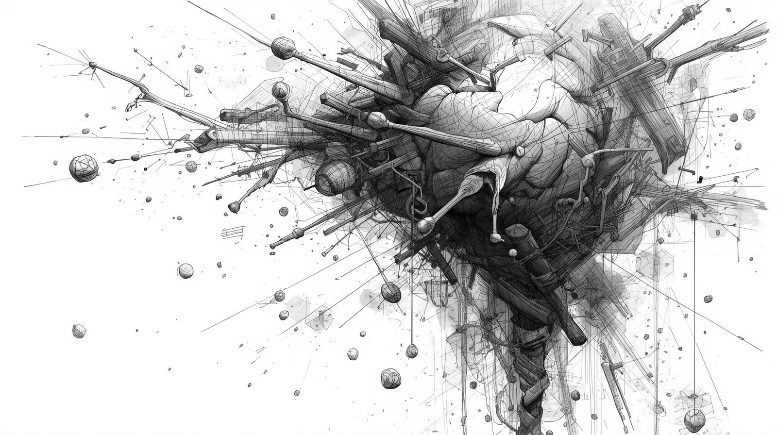 create an image of mental alth and anxiety